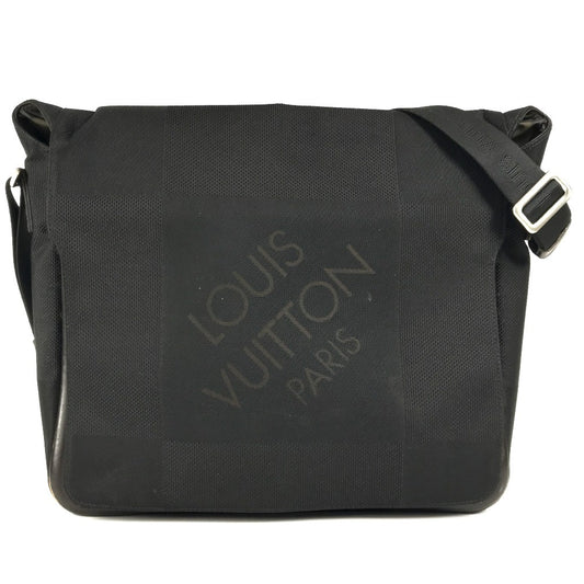 LOUIS VUITTON M93225 ダミエジェアン メサジェNM カバン 斜め掛け メッセンジャーバッグ フラップ ショルダーバッグ ダミエジェアンキャンバス メンズ ノワール ブラック