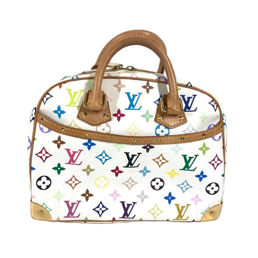 LOUIS VUITTON M92663 モノグラムマルチカラー トゥルーヴィル カバン ミニボストンバッグ ハンドバッグ モノグラムマルチカラーキャンバス レディース ブロン ホワイト - brandshop-reference