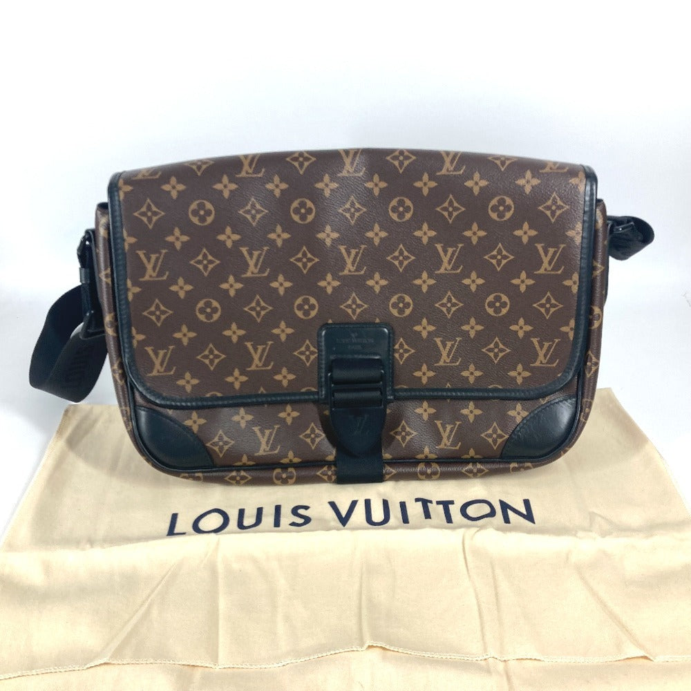 LOUIS VUITTON M46328 モノグラムマカサー アーチメッセンジャー 斜め掛け カバン フラップ ショルダーバッグ モノグラムマカサーキャンバス ユニセックス ブラウン - brandshop-reference