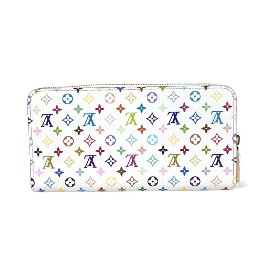 LOUIS VUITTON M13922 日本限定 LV × TM モノグラムマルチカラー ジッピー・ウォレット モノグラム 村上隆 ラウンドファスナー 長財布 モノグラムマルチカラーキャンバス ユニセックス ホワイト