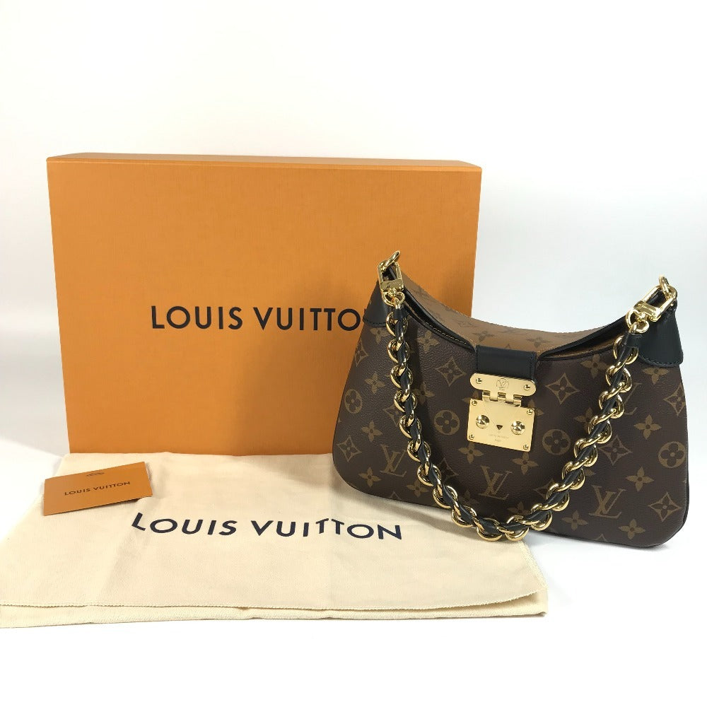 LOUIS VUITTON M46659 Monogram Monogram Reverse Tweeny Chain Bag Bolso Bandolera Monogram Canvas Mujer Marrón