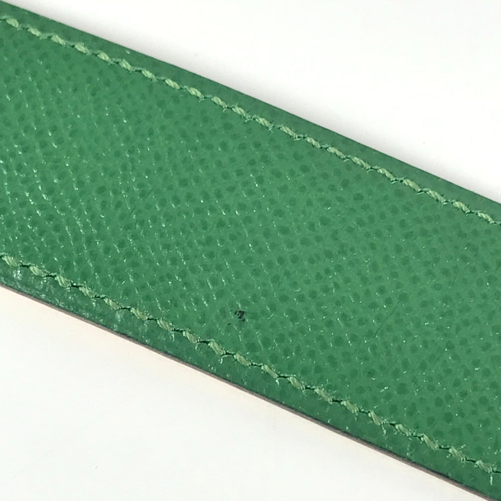 HERMES 빈티지 H 벨트 버클 벨트 액세서리 바지 벨트 벨트 가죽 여성 옐로우