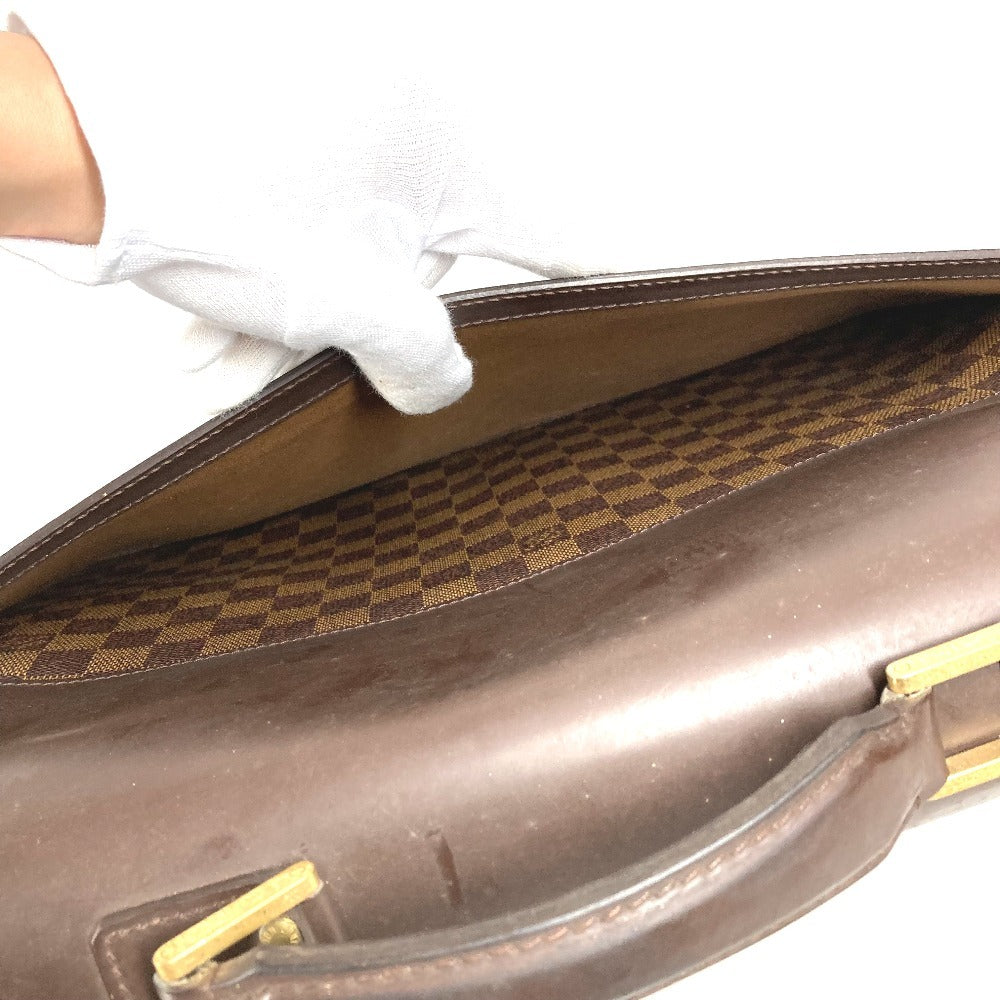 LOUIS VUITTON N53312 Damier Altona GM Altona GM Briefcase Handbag Document Bag Business Bag Damier Canvas Unisex Ebene Brown