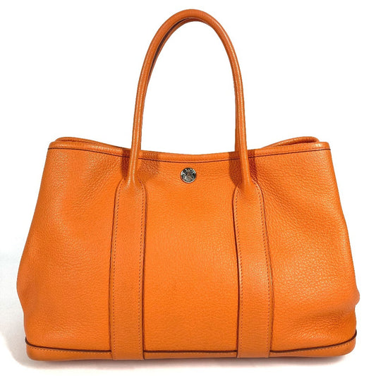 HERMES Garden Party TPM Garden Party TPM Bolso Bolso Bolso Tote Negonda Señoras Naranja