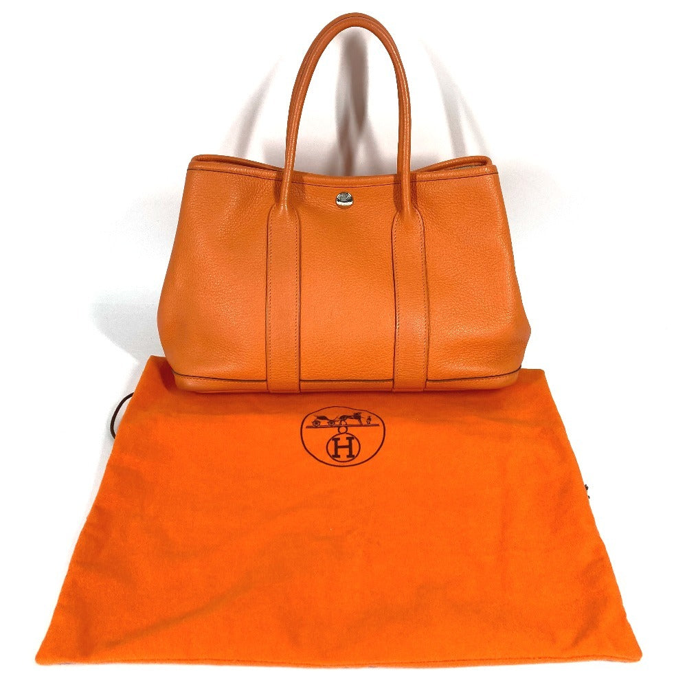 HERMES Garden Party TPM Garden Party TPM Bolso Bolso Bolso Tote Negonda Señoras Naranja