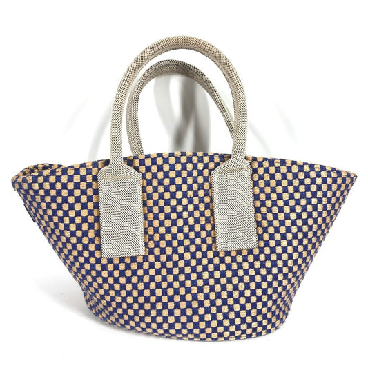 HERMES Panierbas PM Panierbas PM Tote Bag, Linen Handbag, Women's, Beige