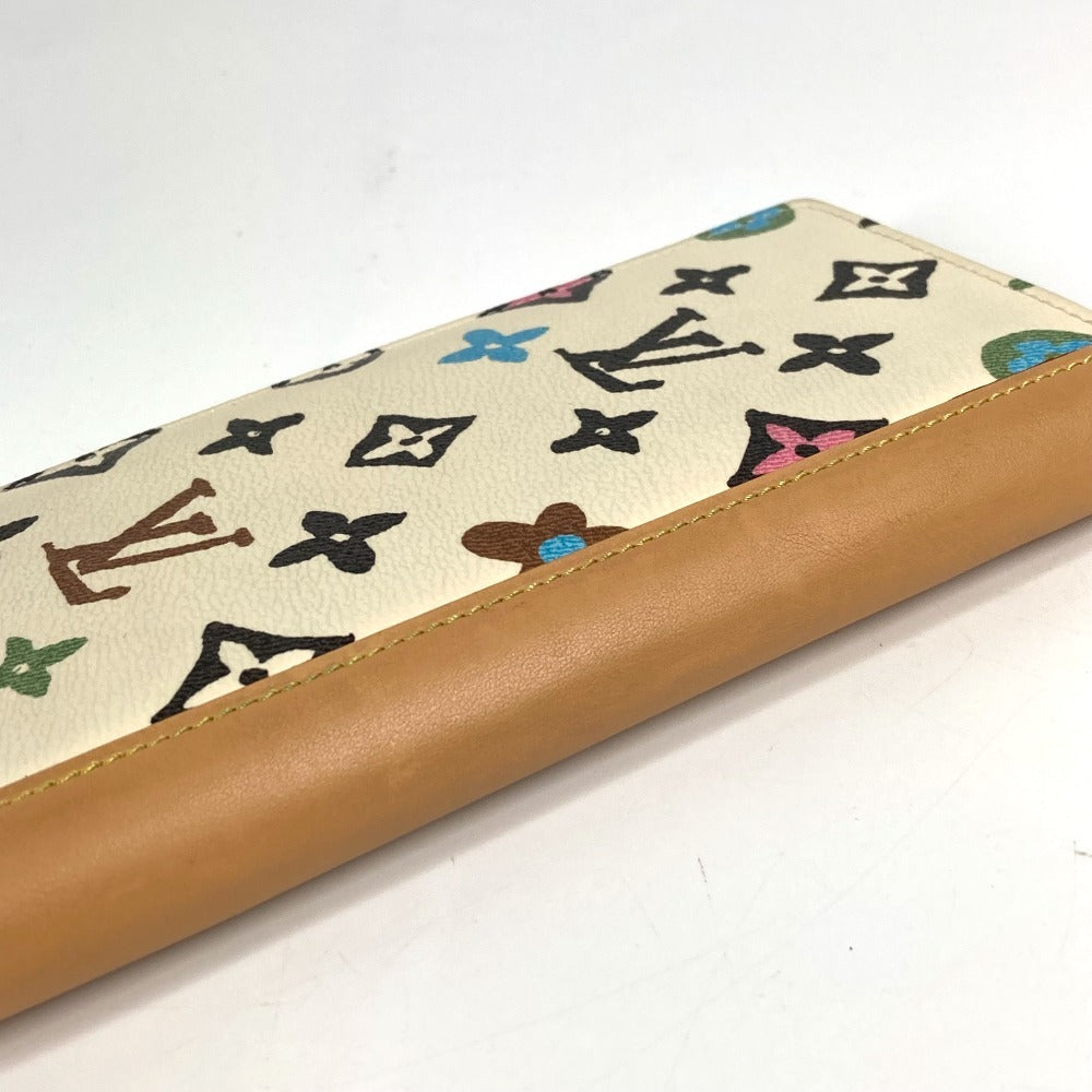 LOUIS VUITTON M83335 モノグラムクラギー ポルトフォイユ・ブラザ NM ロングウォレット 2つ折り 長財布 キャンバス ユニセックス バニラ ホワイト系