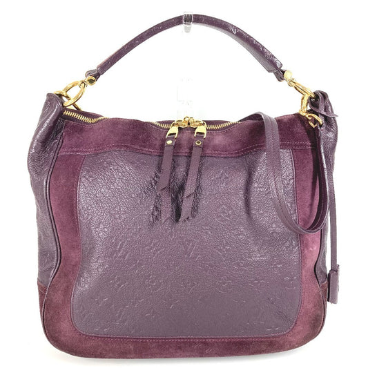 LOUIS VUITTON M40583 モノグラムアンプラント オダシューズPM オダシューズ PM カバン 肩掛け トートバッグ ショルダーバッグ モノグラムアンプラントレザー レディース オーブ パープル
