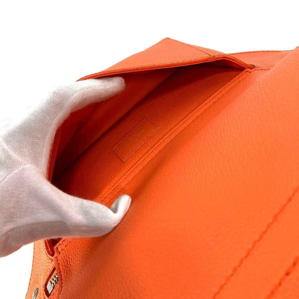 LOUIS VUITTON M59625 LV Aerogram Bum Bag NV Bag Waist Bag Shoulder Bag Cross Body Bag Taurillon Leather Unisex Orange