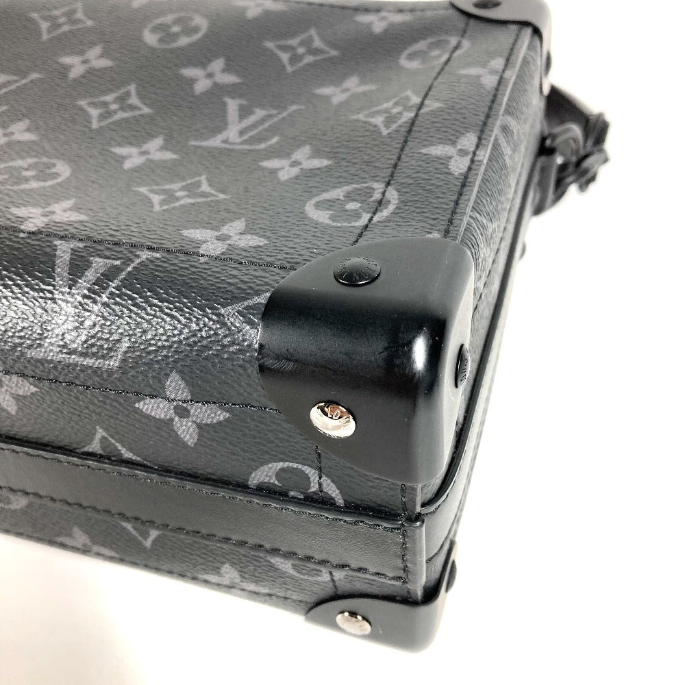 LOUIS VUITTON M11744 モノグラムエクリプス ソウル・トランク EW カバン 3WAYバッグ ハンドバッグ クラッチバッグ 斜め掛け ショルダーバッグ モノグラムエクリプスキャンバス ユニセックス ブラック