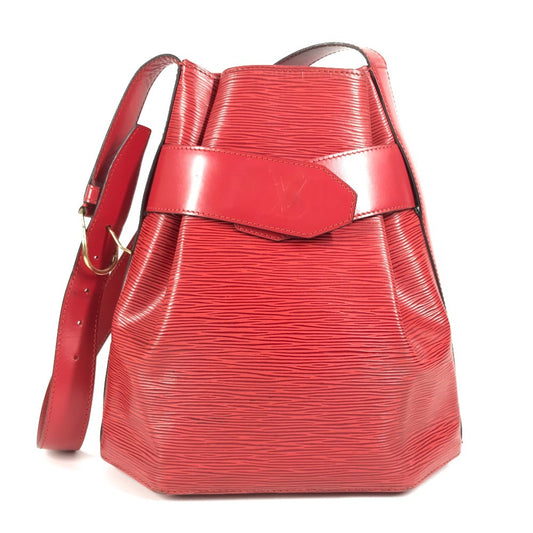 LOUIS VUITTON M80207 エピ サックデポールPM サックデポール PM カバン 肩掛け 斜め掛け ショルダーバッグ エピレザー レディース カスティリアンレッド レッド