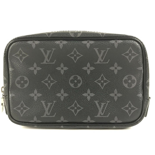 LOUIS VUITTON M43384 モノグラムエクリプス トゥルーストワレPM セカンドバッグ クラッチバッグ カバン マルチポーチ ポーチ モノグラムエクリプスキャンバス ユニセックス ブラック
