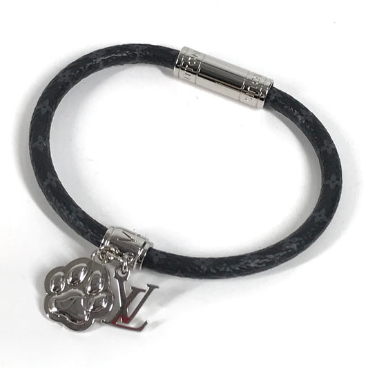 LOUIS VUITTON M8879E モノグラムエクリプス ブレスレット・LV パウ アクセサリー ブレスレット モノグラムエクリプスキャンバス ユニセックス ブラック