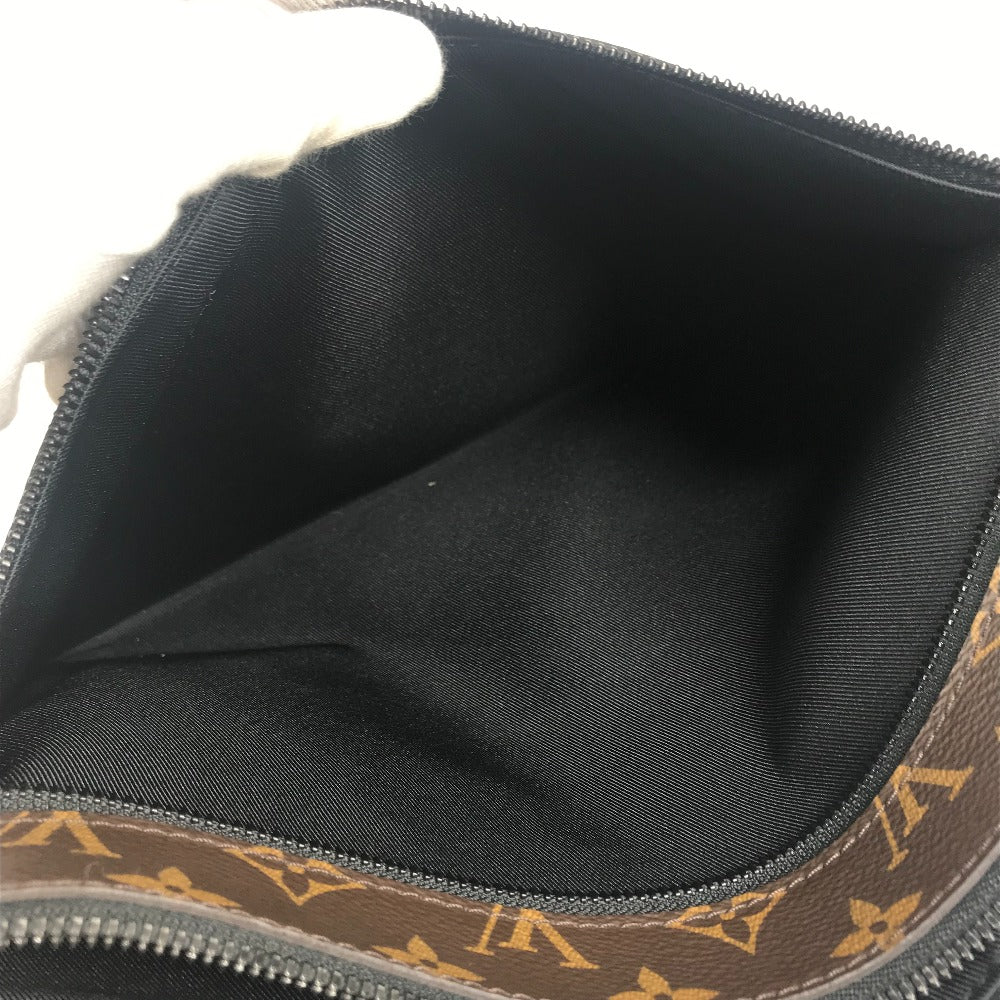 LOUIS VUITTON M44484 モノグラムソーラーレイ ポシェット・A4 カバン セカンドバッグ ポーチ チェーン クラッチバッグ モノグラムキャンバス ユニセックス ブラウン