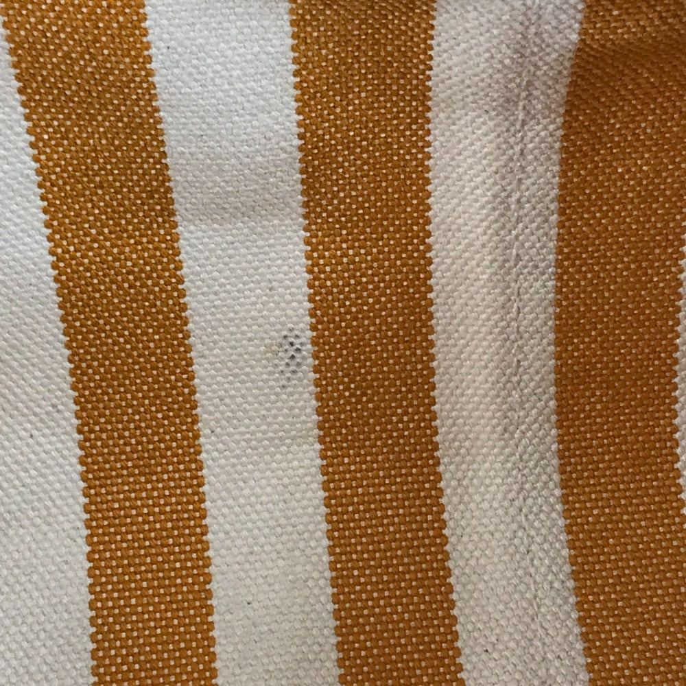 HERMES ボーダー ポーチ付き カンヌPM カンヌ PM カバン トートバッグ ハンドバッグ キャンバス レディース イエロー