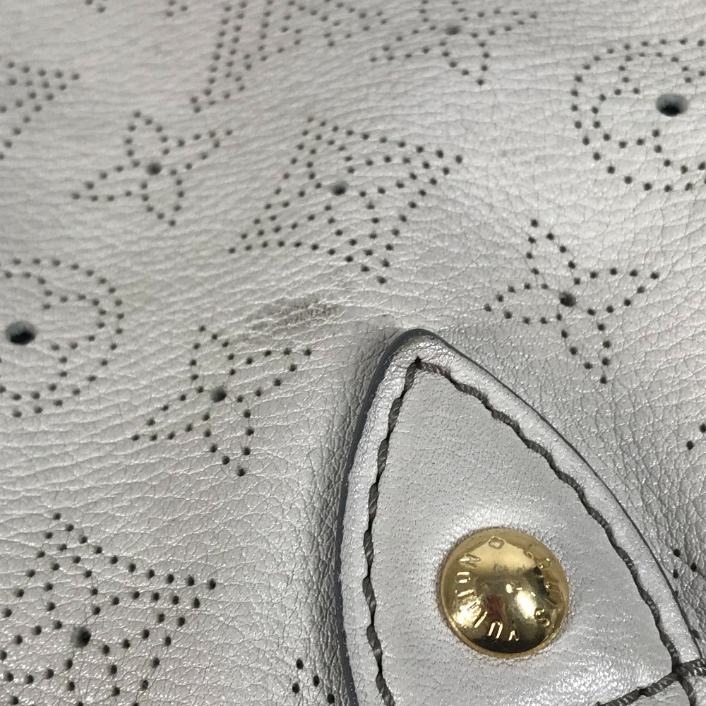 LOUIS VUITTON M93819 モノグラムマヒナ マヒナL カバン トートバッグ 肩掛け ショルダーバッグ モノグラムマヒナレザー レディース オパール ホワイト系