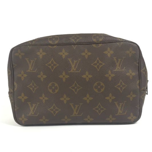 LOUIS VUITTON M47524 モノグラム トゥルーストワレット23 カバン クラッチバッグ ポーチ メイクポーチ 化粧ポーチ セカンドバッグ モノグラムキャンバス ユニセックス ブラウン