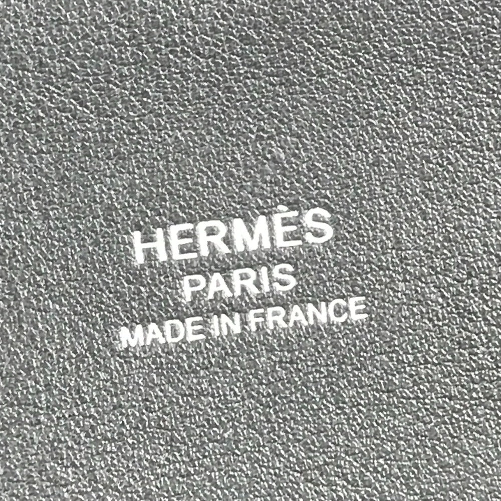 HERMES マキシモール カバン 斜め掛け ポシェット 3WAYバッグ クラッチバッグ ショルダーバッグ カーフスキン レディース ブラック