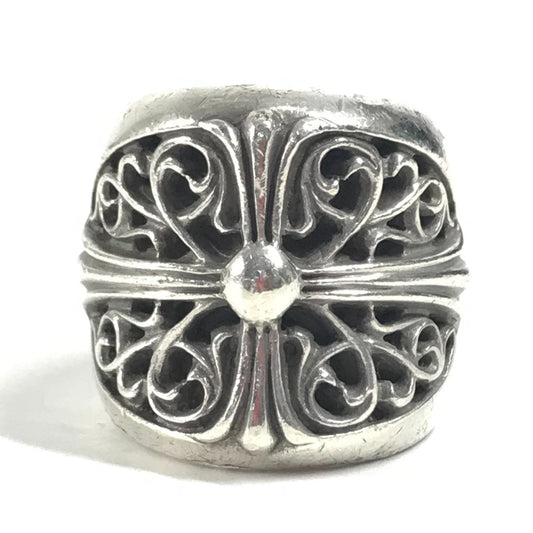 CHROME HEARTS クラシックオーバルリング リング・指輪 SV925 メンズ シルバー