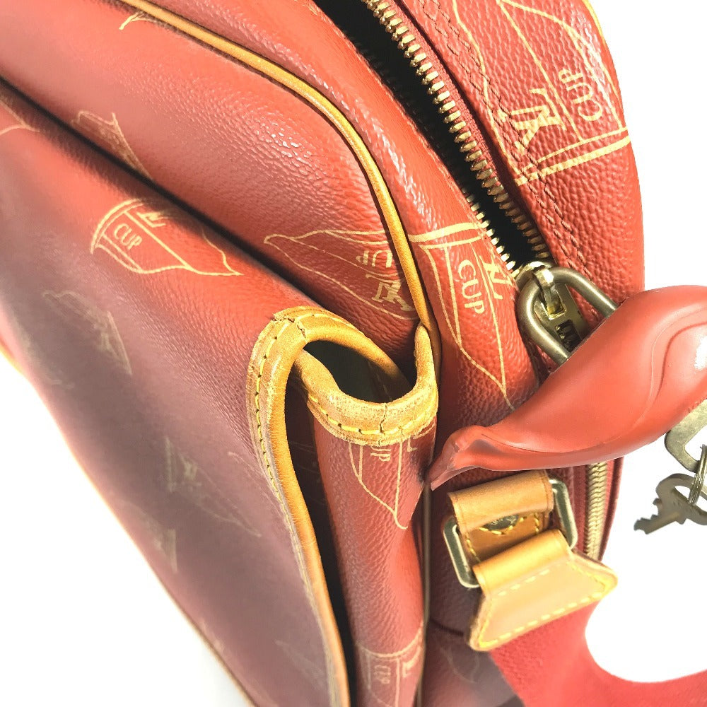 LOUIS VUITTON M80028 LVCUP ルイヴィトンカップ カルヴィ カバン 斜め掛け フラップ メッセンジャーバッグ ショルダーバッグ レザー/キャンバス ユニセックス アボガニー ブラウン