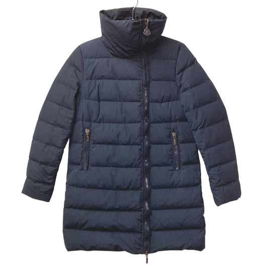MONCLER ロゴ ジェルボワーズ GERBOISE GIUBBOTTO GERBOISE JACKET アウター アパレル ダウン ロング 長袖 ダウンコート ポリエステル レディース ネイビー