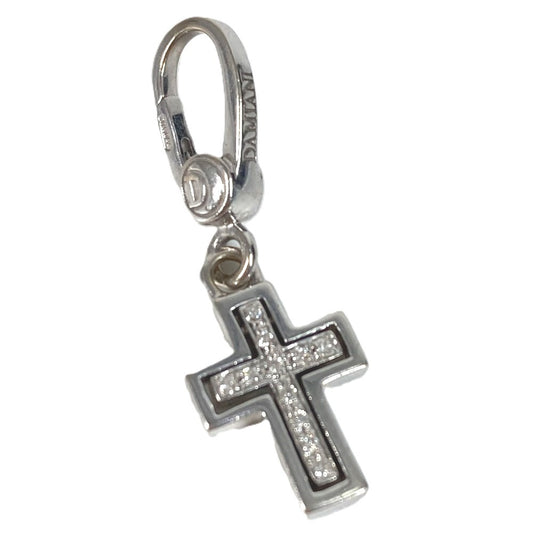 Damiani ダイヤ クロス ベルエポック チャーム アクセサリー ジュエリー ネックレス ペンダント ペンダントトップ WG750 ユニセックス シルバー