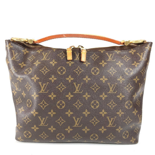 LOUIS VUITTON M40586 モノグラム シュリPM シュリ PM カバン 肩掛け トートバッグ ショルダーバッグ モノグラムキャンバス レディース ブラウン