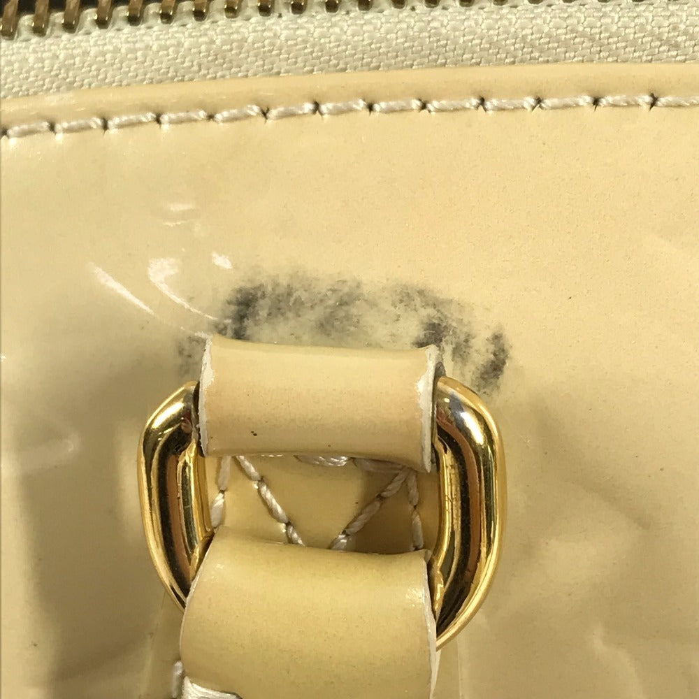 LOUIS VUITTON M91491 モノグラムヴェルニ シャーウッドPM シャーウッド PM カバン 肩掛け ショルダーバッグ モノグラムヴェルニキャンバス レディース ブロンコライユ ホワイト