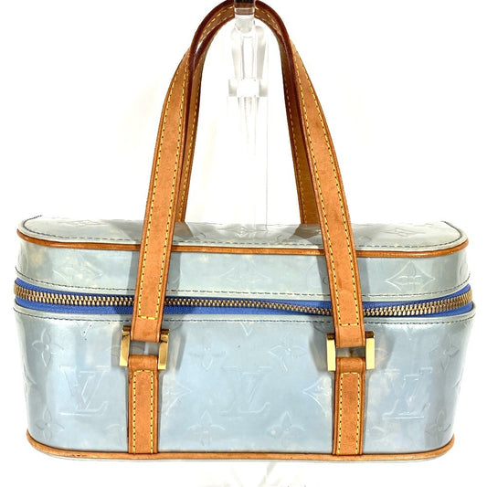 LOUIS VUITTON M91268 モノグラムヴェルニ サリヴァンオリゾンタルPM サリヴァンオリゾンタル PM バニティバッグ カバン ポーチ ハンドバッグ モノグラムヴェルニキャンバス レディース ラヴァンド(ラベンダー) ブルー