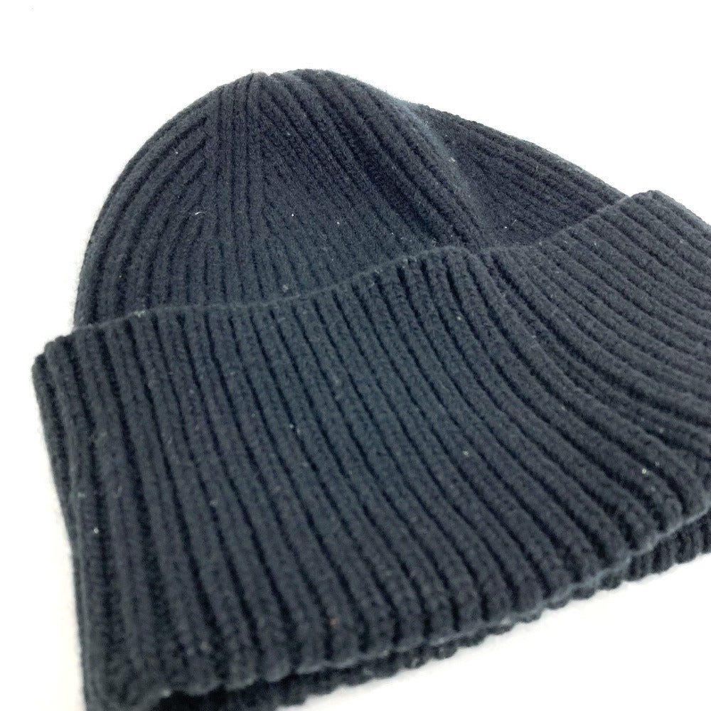 LOUIS VUITTON M76706 Monogram Beanie - LV Beanie Hat, Knit Cap, Wool, Unisex, Noir, Black