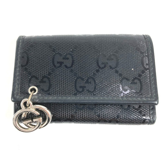 GUCCI 212111 6P 鍵 GG インプリメ キーケース GGインプリメ ユニセックス ブラック