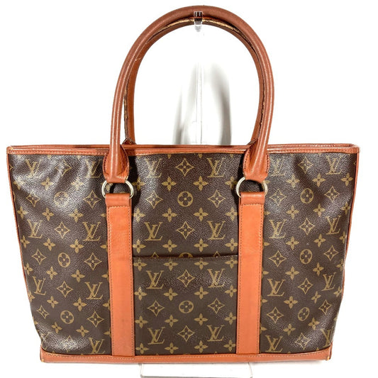 LOUIS VUITTON M42425 モノグラム ウィークエンド PM ウィークエンドPM カバン トートバッグ 肩掛け ショルダーバッグ モノグラムキャンバス ユニセックス ブラウン