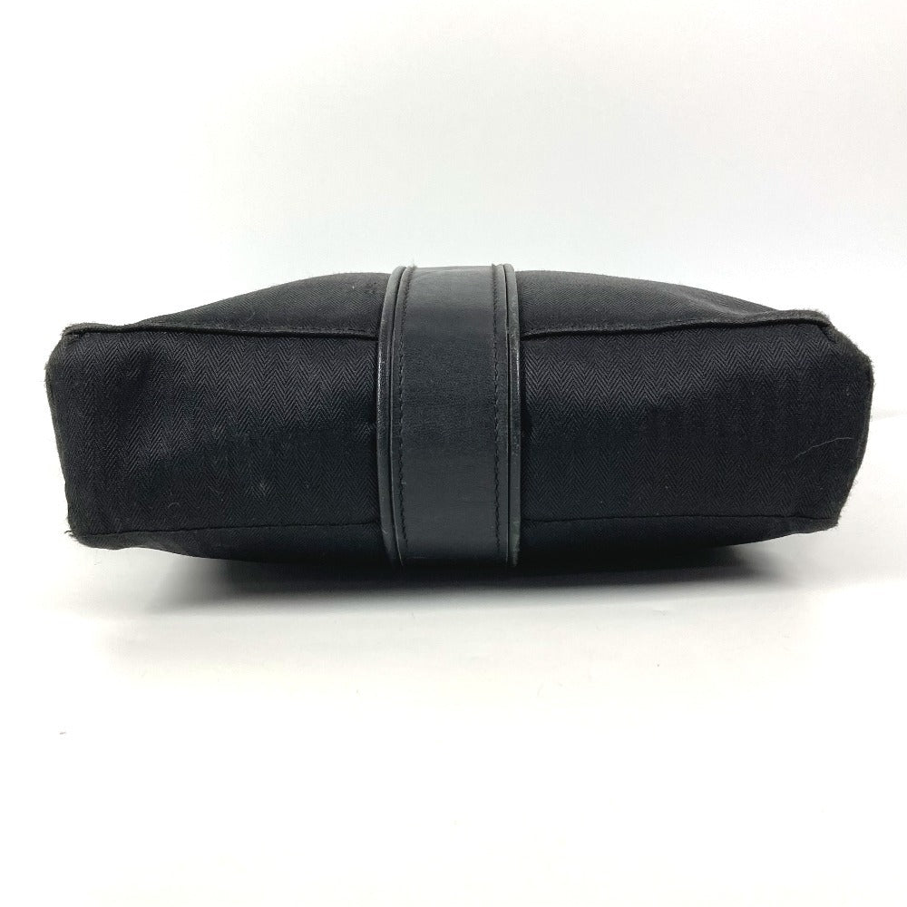 HERMES アカプルコ バンドリエール PM カバン 斜め掛け ポシェット ショルダーバッグ キャンバス ユニセックス ブラック