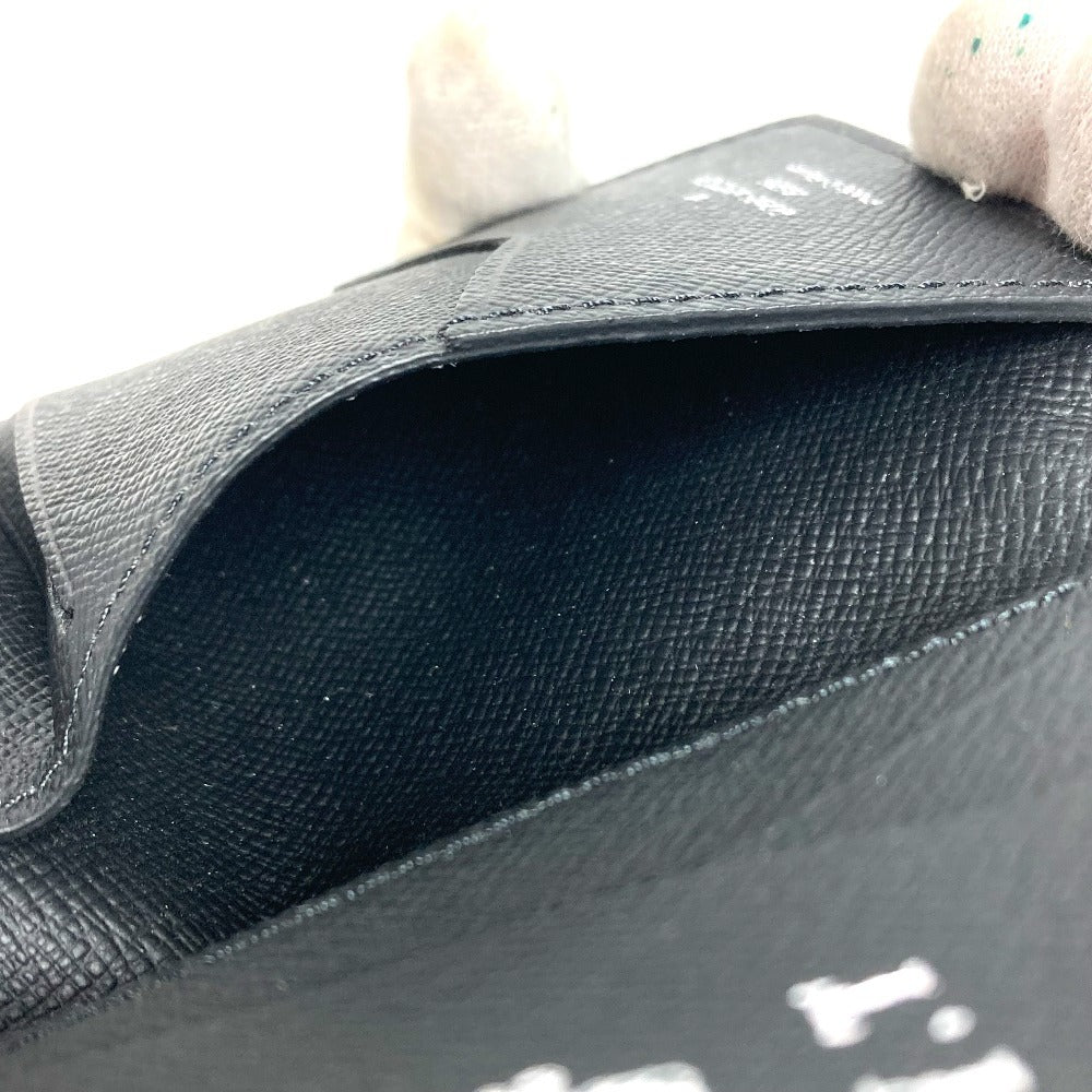 LOUIS VUITTON M81784 モノグラムエクリプス ルーム ウィズ ア ビュー オーガナイザードゥポッシュ 名刺入れ パスケース 2つ折り カードケース モノグラムエクリプスキャンバス ユニセックス ブラック