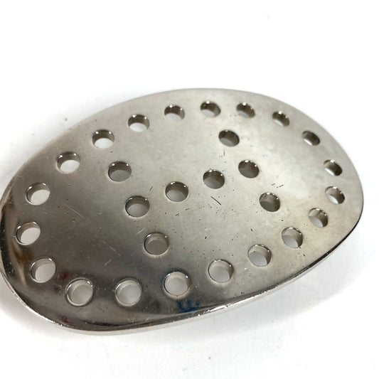 HERMES エブリン パンチングロゴ バックルのみ バッグル バックルベルト アクセサリー ベルト メタル ユニセックス シルバー