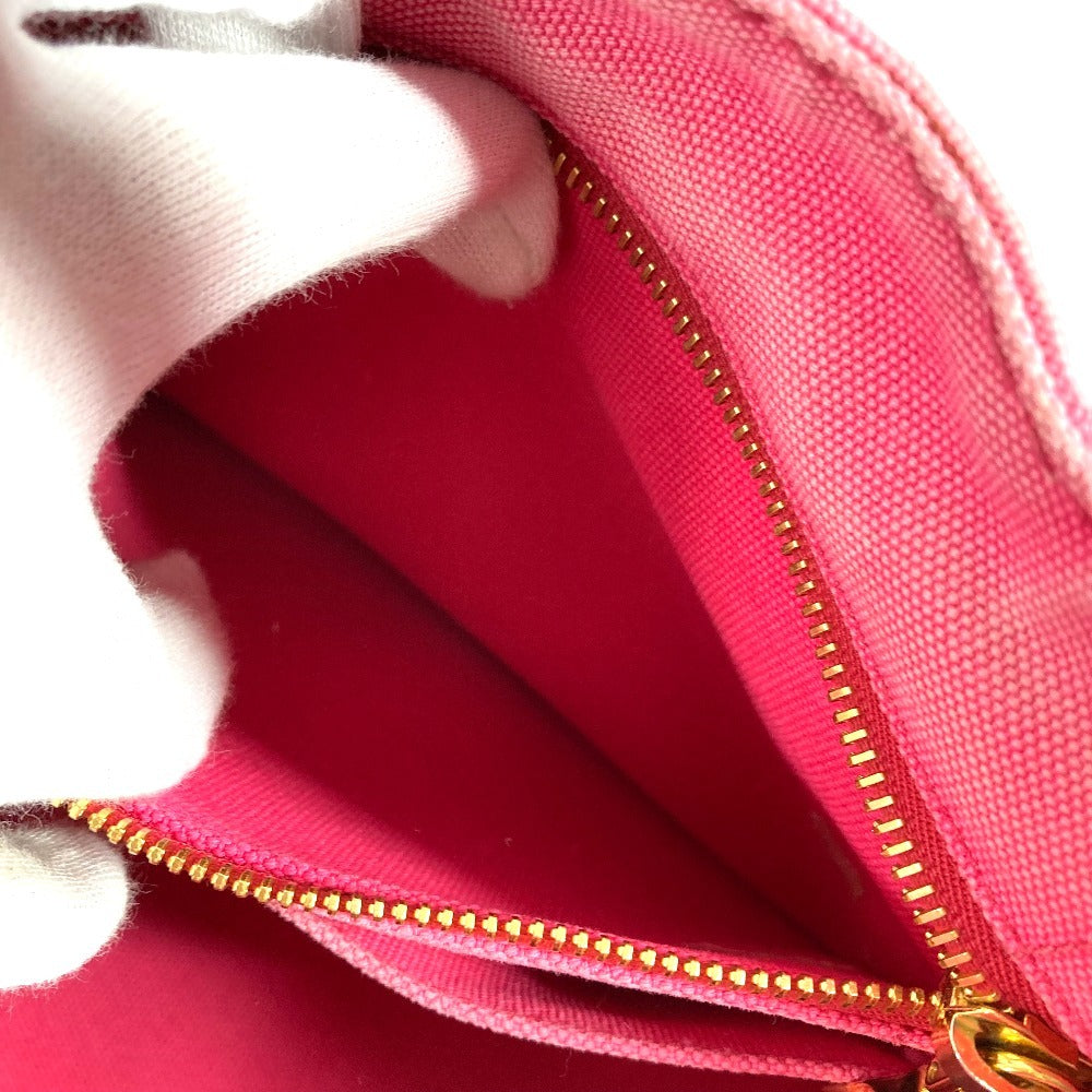 PRADA ロゴ カナパ MINI ミニ カバン 斜め掛け トートバッグ ハンドバッグ ショルダーバッグ キャンバス ユニセックス ピンク