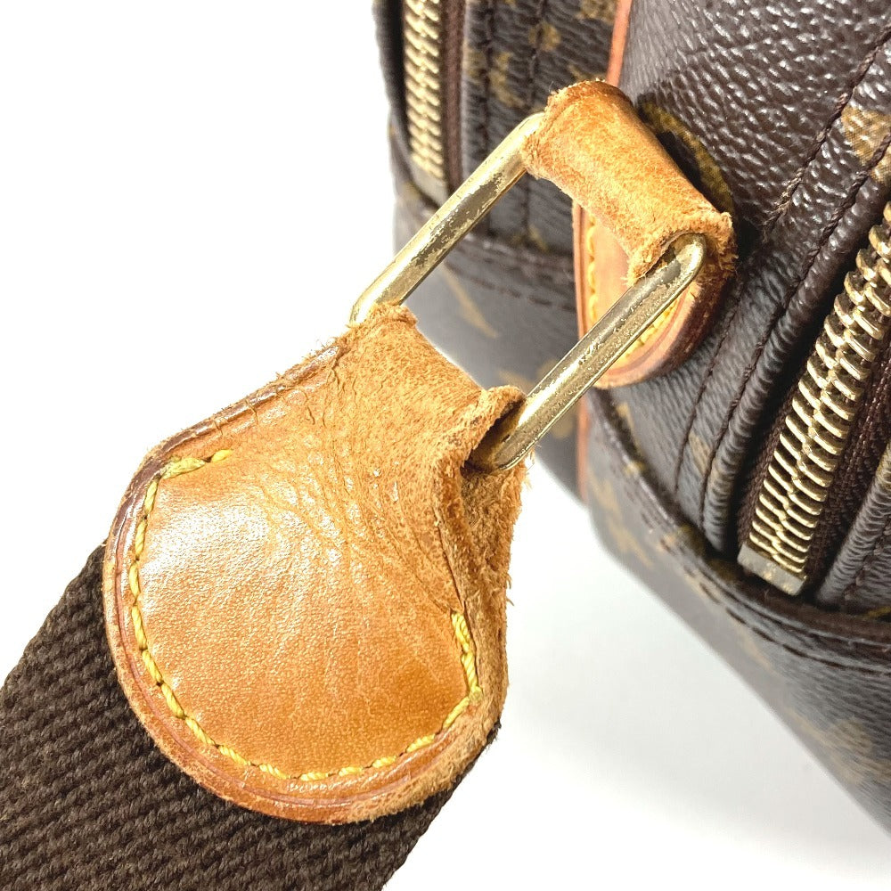 LOUIS VUITTON M45254 モノグラム リポーターPM リポーター PM 斜め掛け カバン ショルダーバッグ モノグラムキャンバス ユニセックス ブラウン