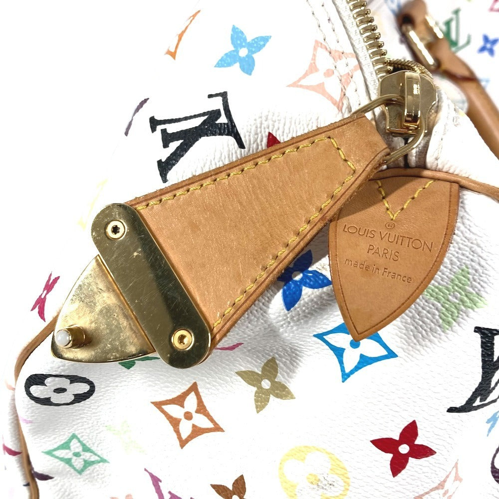 LOUIS VUITTON M92641 モノグラムマルチカラー 村上隆 キーポル45 キーポル 45 カバン 旅行バッグ トラベルバッグ ハンドバッグ ボストンバッグ モノグラムマルチカラーキャンバス ユニセックス ブロン ホワイト