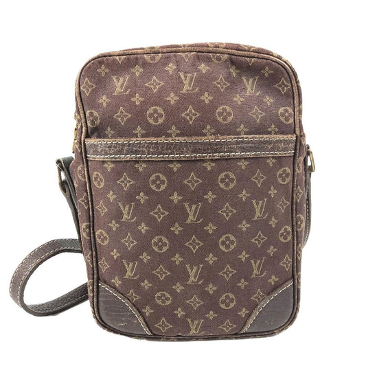 LOUIS VUITTON M95228 モノグラムミニラン ダヌーブ カバン ポシェット 斜め掛け ショルダーバッグ モノグラムミニランキャンバス ユニセックス ブラウン