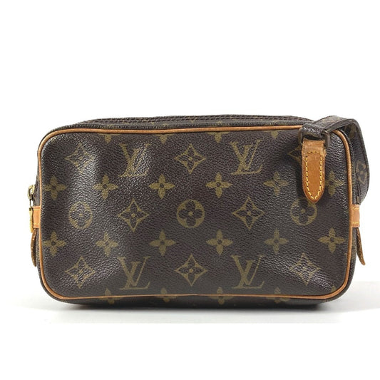 LOUIS VUITTON M51828 モノグラム ポシェットマルリーバンドリエール カバン 斜め掛け ポシェット ショルダーバッグ モノグラムキャンバス ユニセックス ブラウン