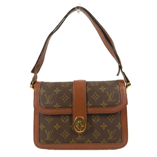 LOUIS VUITTON M51414 Monogram Vintage Sac Vendome Sac Vendome Crossbody Bag Flap Shoulder Bag Monogram Canvas Unisex Brown