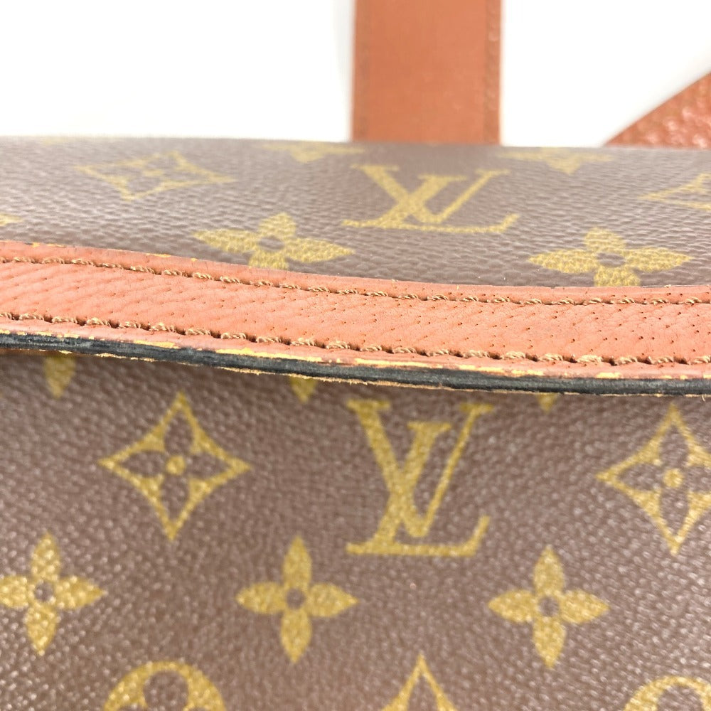 LOUIS VUITTON M51414 モノグラム ヴィンテージ サックヴァンドーム サックヴァン ドーム 斜め掛け カバン フラップ ショルダーバッグ モノグラムキャンバス ユニセックス ブラウン