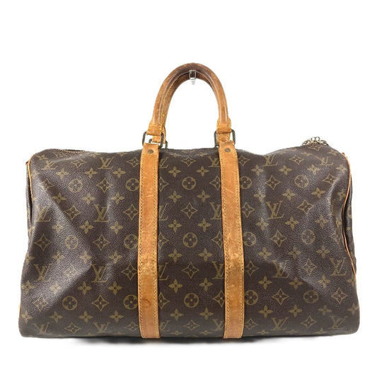 LOUIS VUITTON M41418 モノグラム キーポルバンドリエール45 キーポルバンドリエール 45 カバン 旅行バッグ トラベルバッグ ボストンバッグ モノグラムキャンバス ユニセックス ブラウン