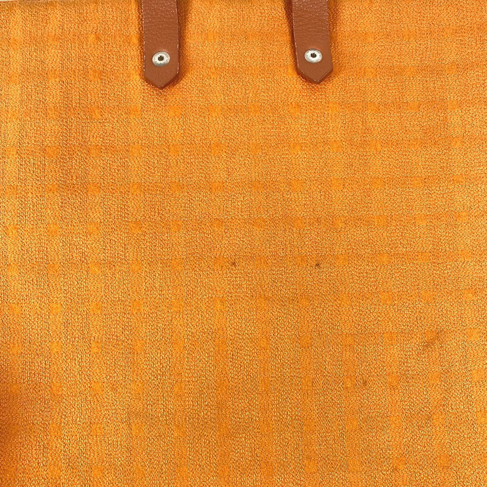 HERMES アメダバ ディアゴ GM アメダバディアゴGM カバン 縦型 トートバッグ ショルダーバッグ コットン ユニセックス オレンジ