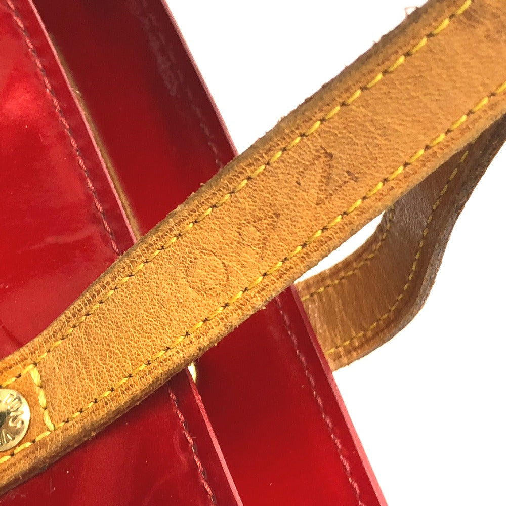 LOUIS VUITTON M91990 モノグラムヴェルニ リードPM リード PM カバン ミニバッグ ハンドバッグ モノグラムヴェルニ レディース ポムダムール レッド