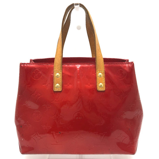 LOUIS VUITTON M91990 モノグラムヴェルニ リードPM リード PM カバン ミニバッグ ハンドバッグ モノグラムヴェルニ レディース ポムダムール レッド
