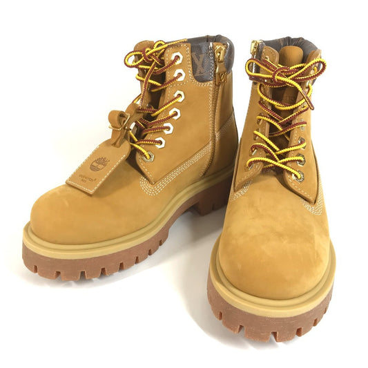 LOUIS VUITTON LV × Timberland ティンバーランド アンクルブーツ 靴 シューズ モノグラム ブーツ メンズ ベージュ