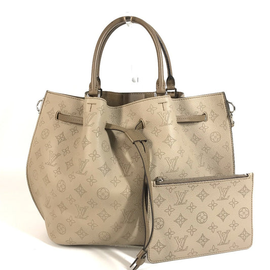 LOUIS VUITTON M54403 モノグラムマヒナ ジロラッタ カバン トートバッグ ハンドバッグ モノグラムマヒナレザー レディース ガレ ベージュ