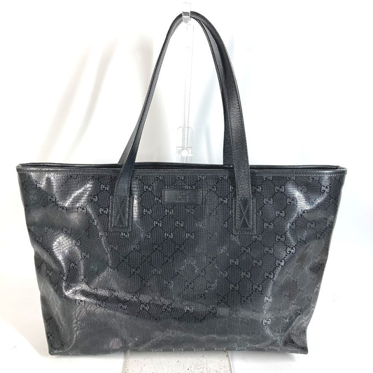 GUCCI 211137 GG ロゴ インプリメ カバン トートバッグ 肩掛け ショルダーバッグ GGインプリメ ユニセックス ブラック