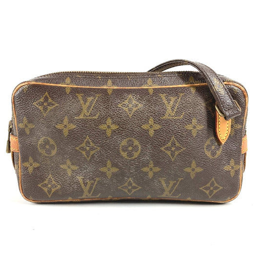 LOUIS VUITTON M51828 モノグラム ポシェットマルリーバンドリエール カバン 斜め掛け ポシェット ショルダーバッグ モノグラムキャンバス ユニセックス ブラウン